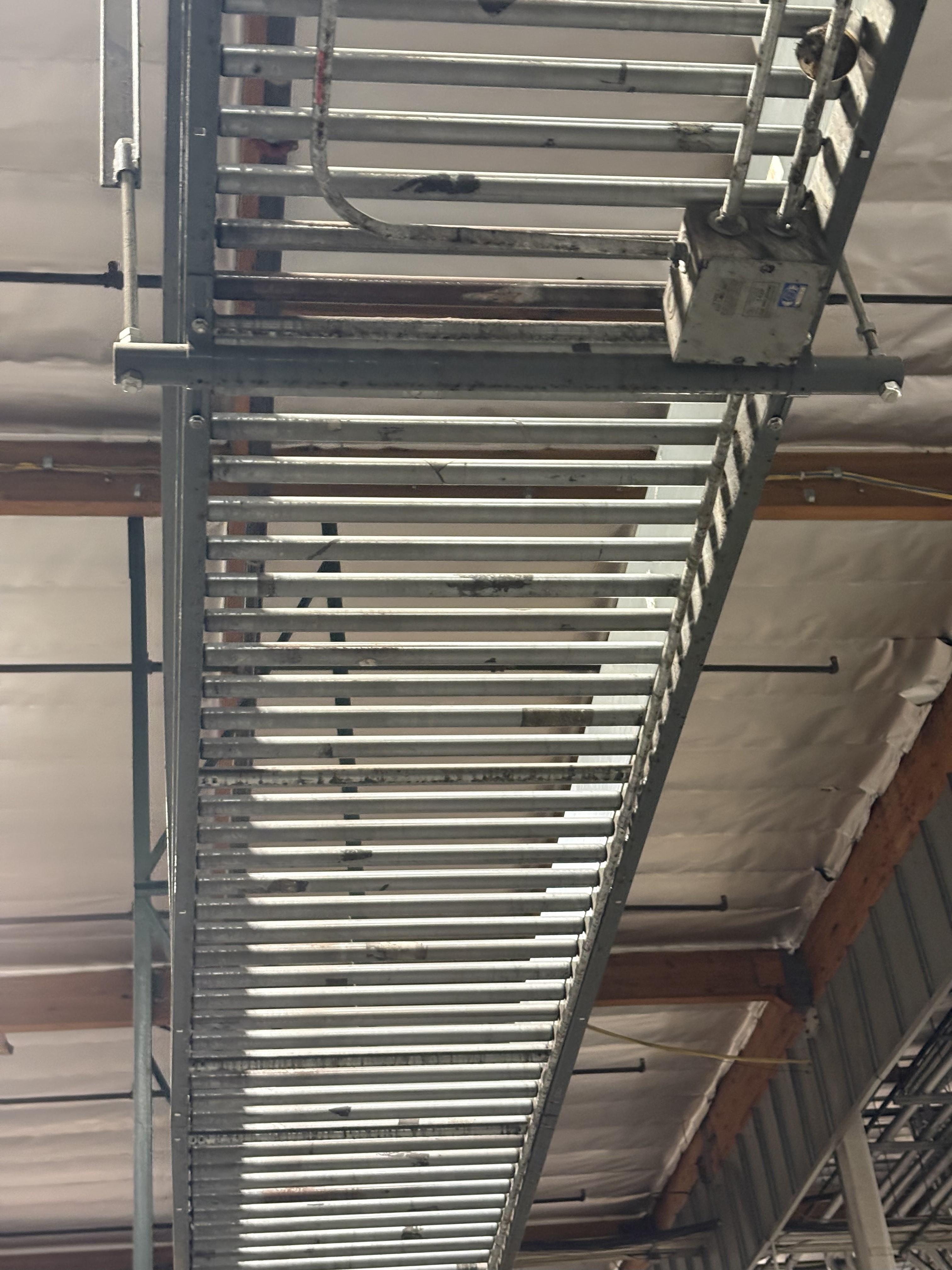 Warehouse conveyor rollers in an active distribution center